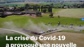 Le crise du Covid-19 a provoqué une crise du lait