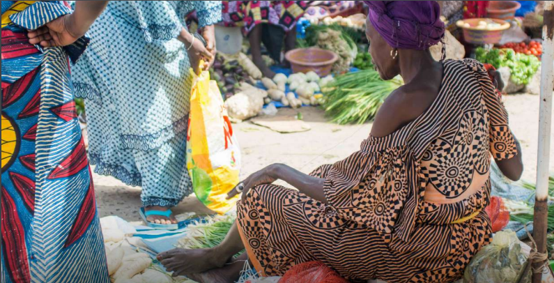 Marché central de Kayes, pôle urbain régional et cinquième ville du Mali © Grdr