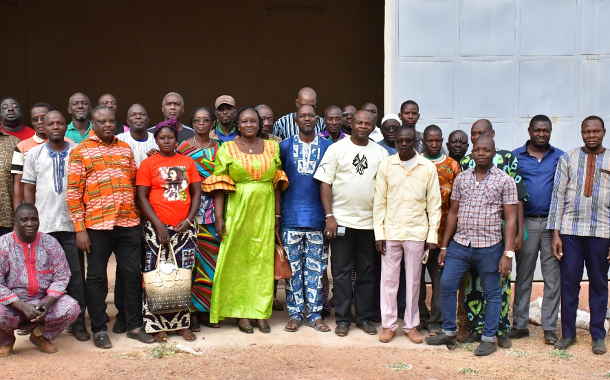 Représentants de la filière riz au Burkina Faso © Rikolto