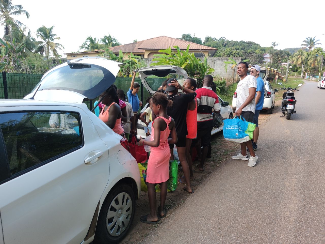 distribution au quartier