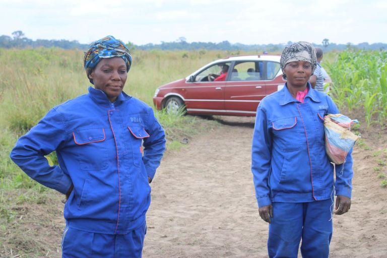 deux-femme-de-la-cooperative-avoumbou-festival alimenterre congo Brazzaville 2021