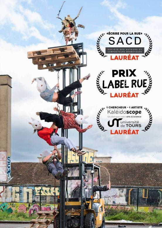 affiche du spectacle de rue