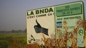 Publicité BNDA, région de Sikasso © CFSI