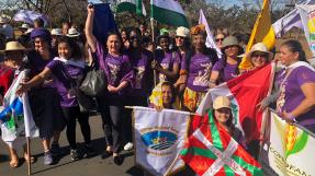 Marche des femmes à Brasilia le 14 août 2019 © World Rural Forum