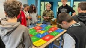 Un atelier organisé par les étudiant lors du Festival