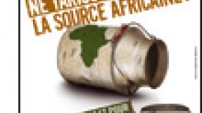 Affiche de la campagne "L'Europe est vache avec l'Afrique"