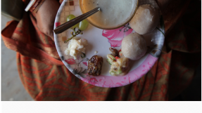 assiette de repas en Inde, photo du film "Ten billion, what's on your plate?" de Valentin Thurn