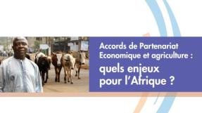 Couverture du rapport "Accords de partenariats économiques - Afrique"