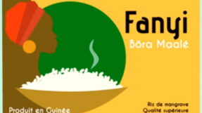 Etiquette pour riz Bora Malé "Fanyi", Guinée 