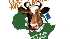 lait l'Europe est vache avec l'Afrique