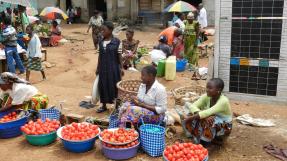 Marché de Béni, est de la République Démocratique du Congo