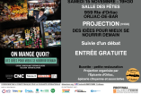 Affiche du film et programme de la soirée