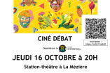 Affiche soirée ciné débat