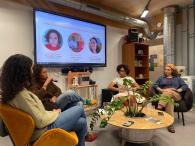 Djor, Fiohana, Anaïs et Delphine, intervenantes à la projection-débat