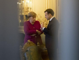 Angela Merkel et Emmanuel Macron © Elysée