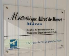 Médiathèque Alfred de Musset membre du réseau lecture de la Bibliothèque Départementale de l'Indre