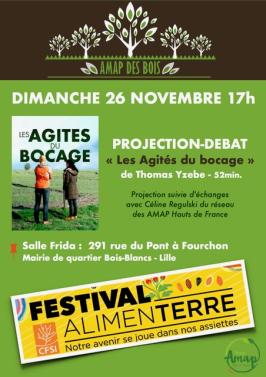 Projection "Les Agités du bocage" - Lille Bois-Blancs