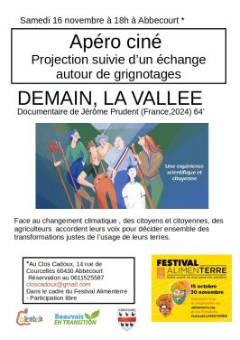 Flyer Demain la vallée Abbecourt