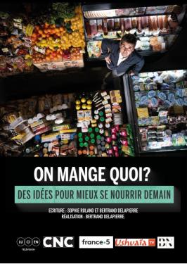 Affiche On mange quoi ?
