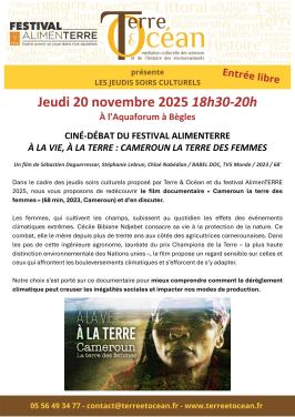 Affiche ciné-débat