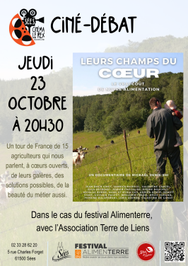 AfficheLeRexSéesFestivalAlimenterre2025