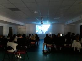 projection du documentaire "On mange quoi?" en salle polyvalente