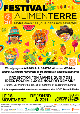 Affiche festival AlimenTerre bandeau modifié