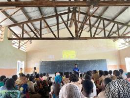 C'est une image prise lors de l'activité lors de la projection et débat 