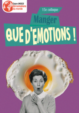 Affiche de l'évènement : dame qui semble étonnée avec un oeuf au plat en arrière plan