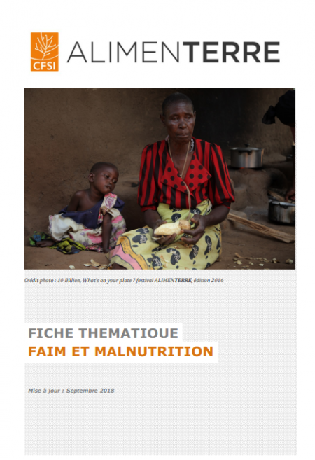 Fiche thématique - Faim et malnutrition
