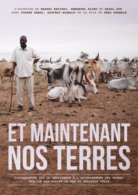 Affiche du film Et maintenant nos terres © Oriane Juster