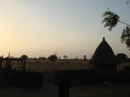 photo maruntera Mali soleil couchant