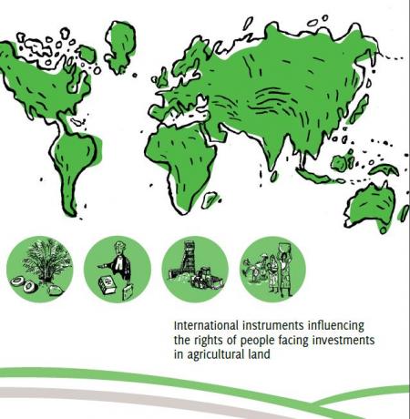 Cover: International instruments- Investments in agricultural land