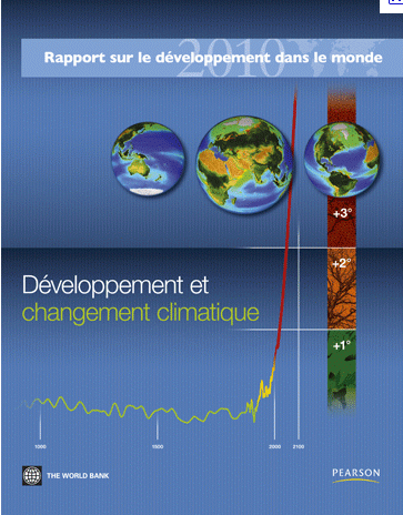 Couverture rapport "Développement et changement climatique"