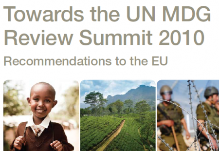 Couverture UN MDG Review Summit