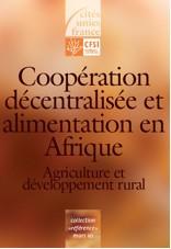 Coopération décentralisée et Alimentation en Afrique, couverture