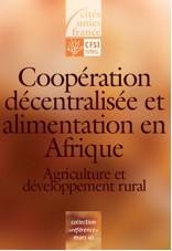 Coopération décentralisée et Alimentation en Afrique, couverture