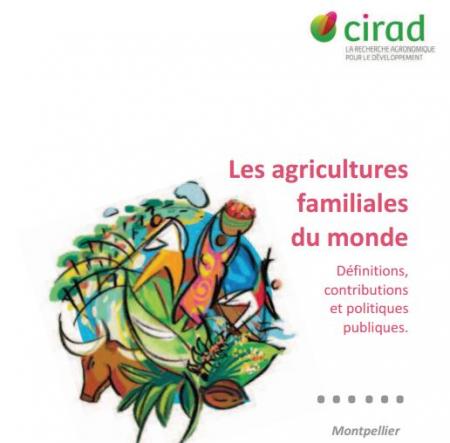 Couverture du rapport Les agricultures familiales du monde